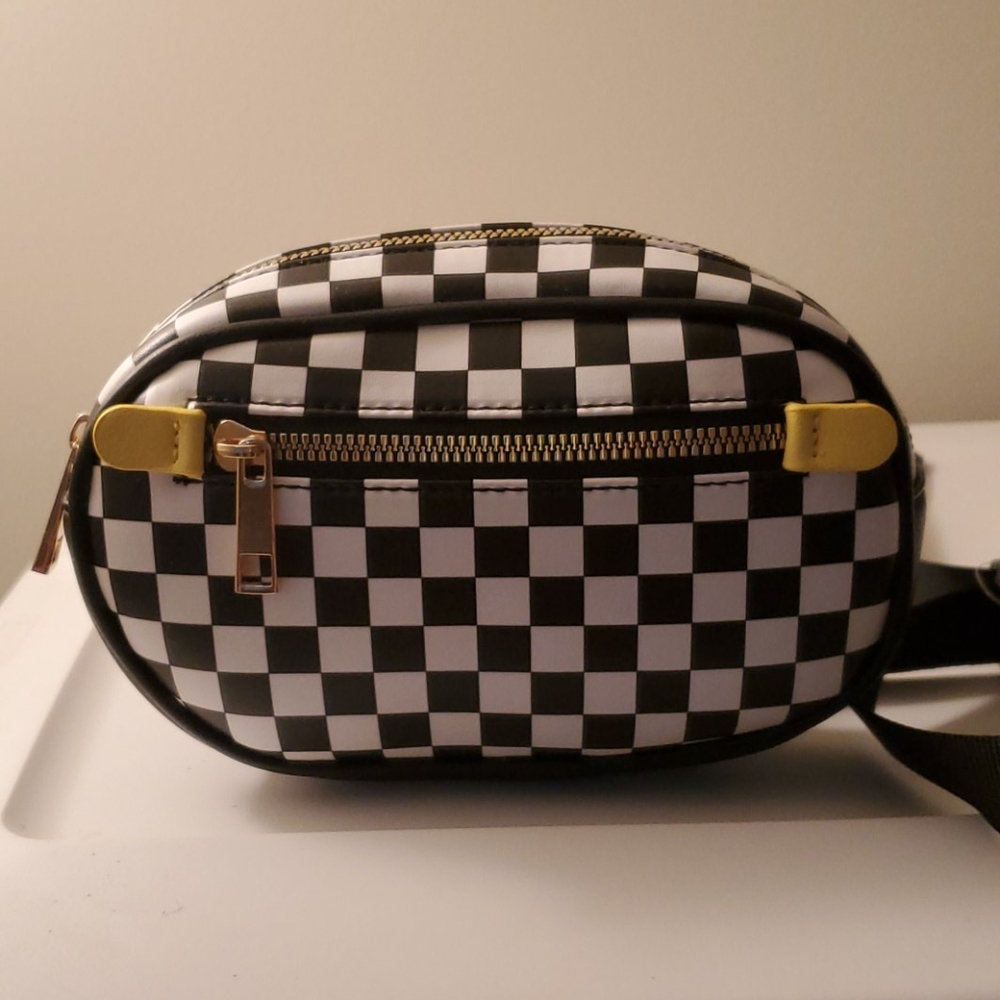 Checkered Fanny Pack
